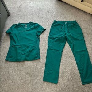 Scrub set top and bottom